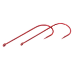 Крючок Hanzo Round SW-100-1-6 Red №06 10шт