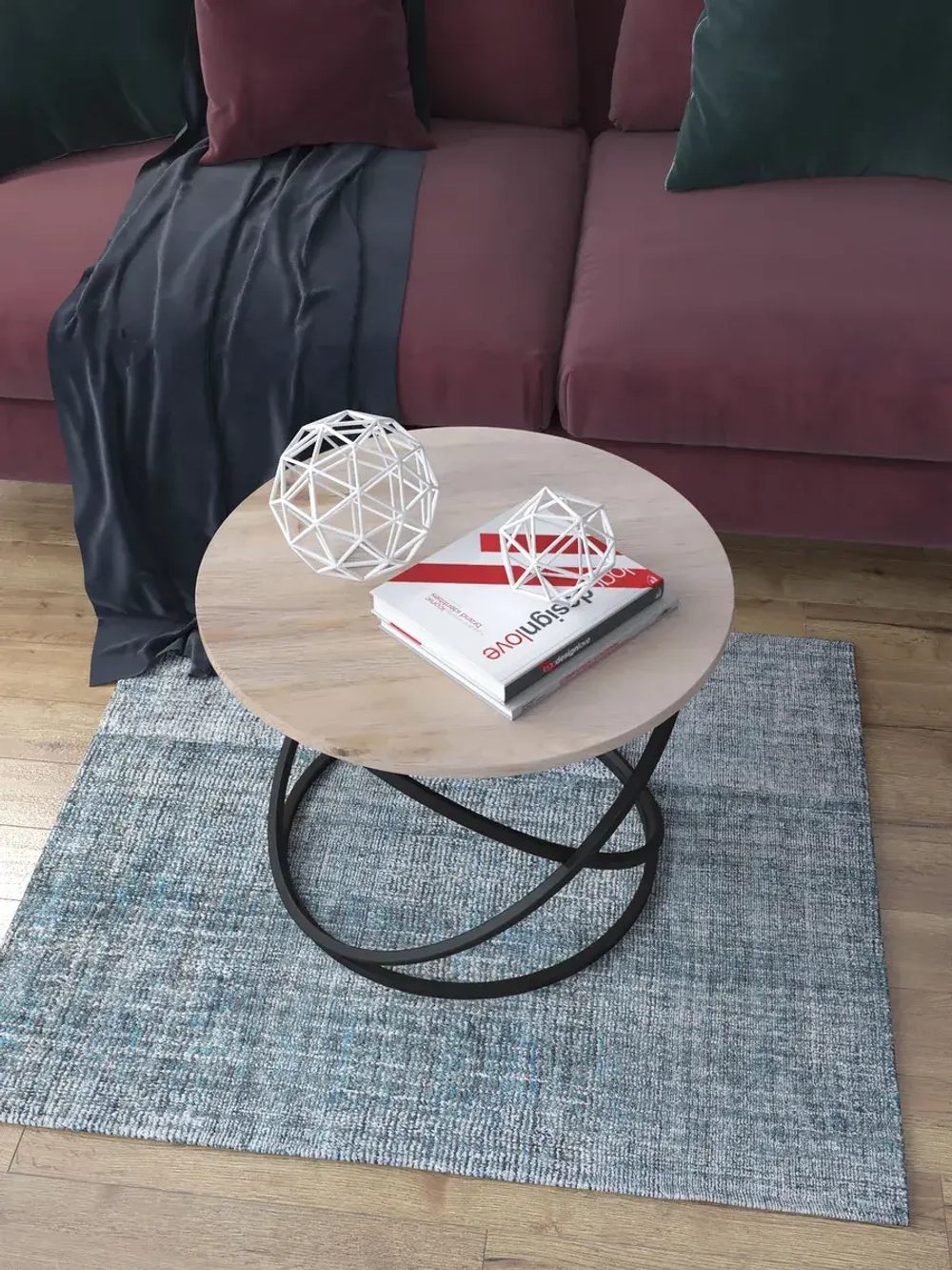 Журнальный стол Инфинити - ЧД - МДФ в ПВХ