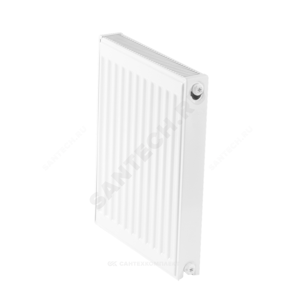 Радиатор стальной панельный Compact C тип 21 500х400 Qну=694 Вт бок/п RAL 9016 (белый) Heaton Plus