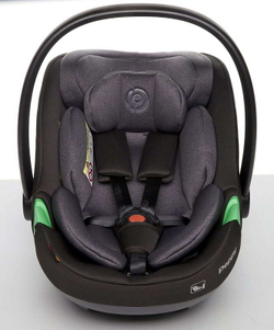 Прогулочная коляска Peppy Amici с автокреслом First Black Black рама Black