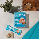 Quest Nutrition, Stacks, протеиновый батончик, корица и коричневый сахар, 4 батончика, 67 г (2,36 унции) каждый