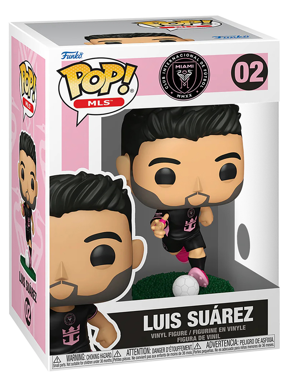 Фигурка Funko POP! MLS Inter Miami Luis Suarez (away) (02) 88618