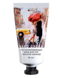 Milv Крем 18701 "Восстанавливающий" для рук с маслом авокадо ВИШНЯ 40 мл