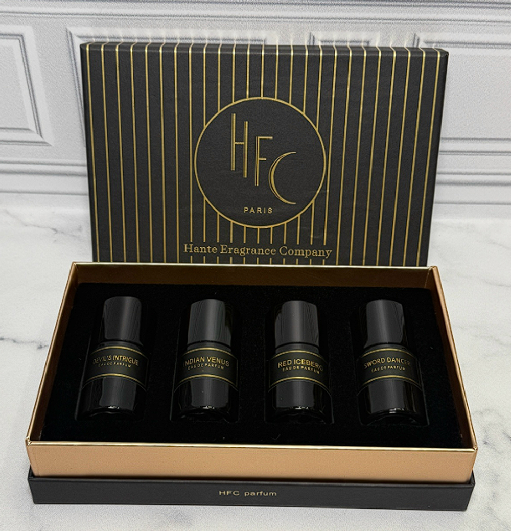 HFC Travel Set black 4*15 ml (duty free парфюмерия)