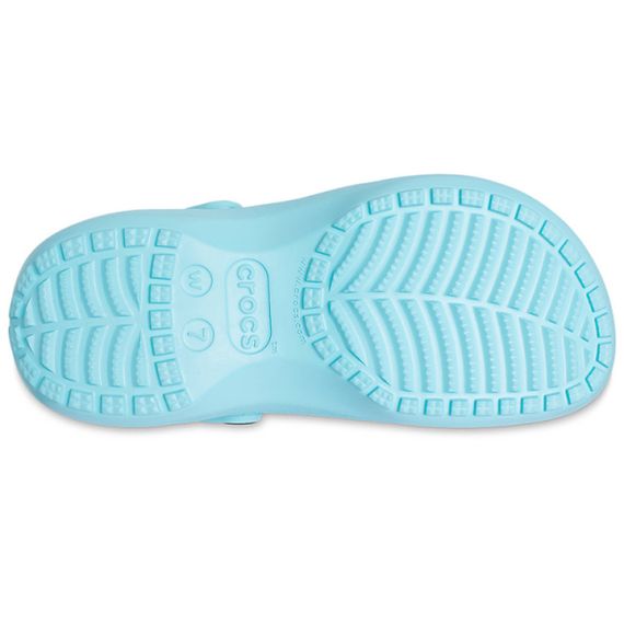 Crocs Classic Platform Clog 'Glass Blue'