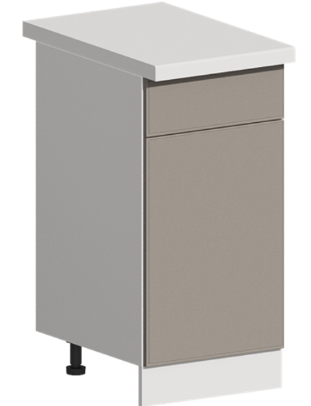 Кухня Модуль ШН1Я 400 Графит / Грей Софт