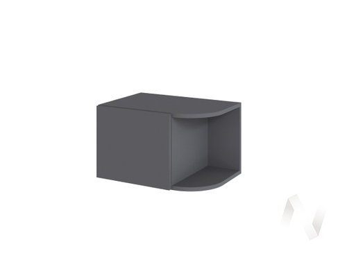 Антресоль углов. зав. Мадрид 0;35 300 (графит серый)