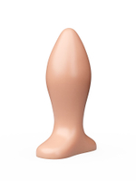 Анальная пробка LOVETOY телесная с широкой платформой