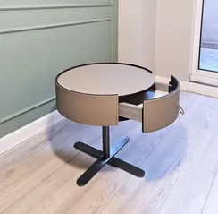 Тумбочка-столик но ножке CT-68, Ø50х48 см