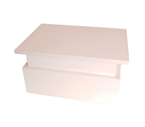 Подставка под ноги юного пианиста, белая, Lutner Lut-FS01-WH