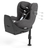 Автокресло Cybex Sirona T i-Size с базой isofix Base T Mirage Grey Plus