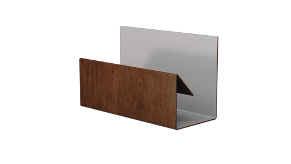 Сайдинг мет  J-профиль  PRINT АНТИЧНЫЙ ДУБ