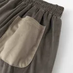 Брюки Ymkashix Велюровые Puff серые