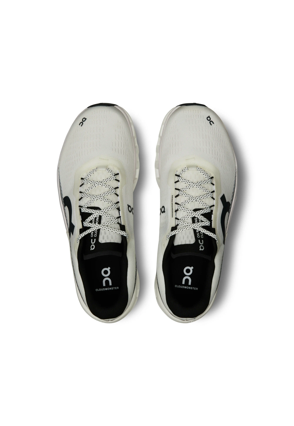 Кроссовки для бега On Cloudmonster 2 white frost