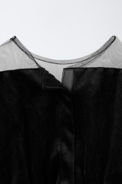 ZARA ПЛАТЬЕ ДЛЯ КОСТЮМА ВЕДЬМЫ, ЧЕРНЫЙ