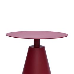 Столик кофейный Marius, Ø50 см, красный