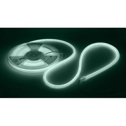 Лента светодиодная LS2835-9.6-120-24-6500K-IP68-5м 24В термостойкая для бани холод. бел. в комплекте: 2 заглушки; 10 крепежей (уп.5м) Эра Б0062329