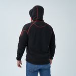 Куртка флисовая Alaskan BlackWater черная    S с капюшоном