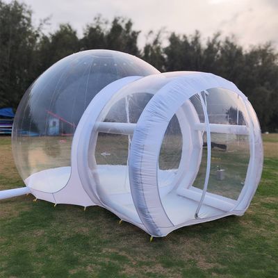 Прозрачная надувная палатка-шар «BubbleTree» ПВХ, 3,9*3*2,3 м