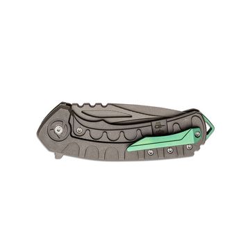 Складной нож Bestech BT2203B Buwaya c клинком из стали Böhler M390 Microclean®, рукоять титан