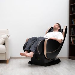 Массажное кресло Gess Bend (коричнево-черное)