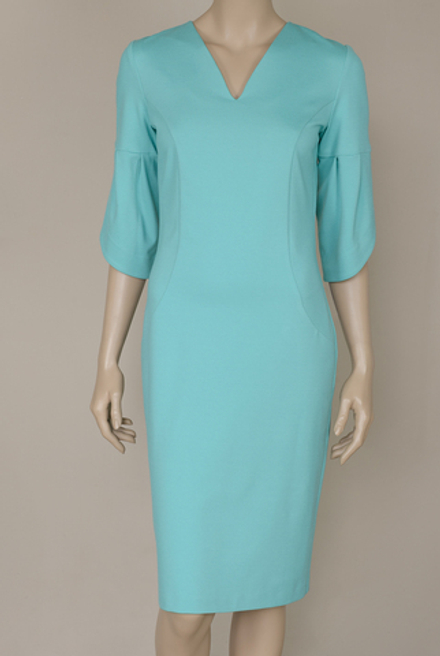 Трикотажное платье 2600АП