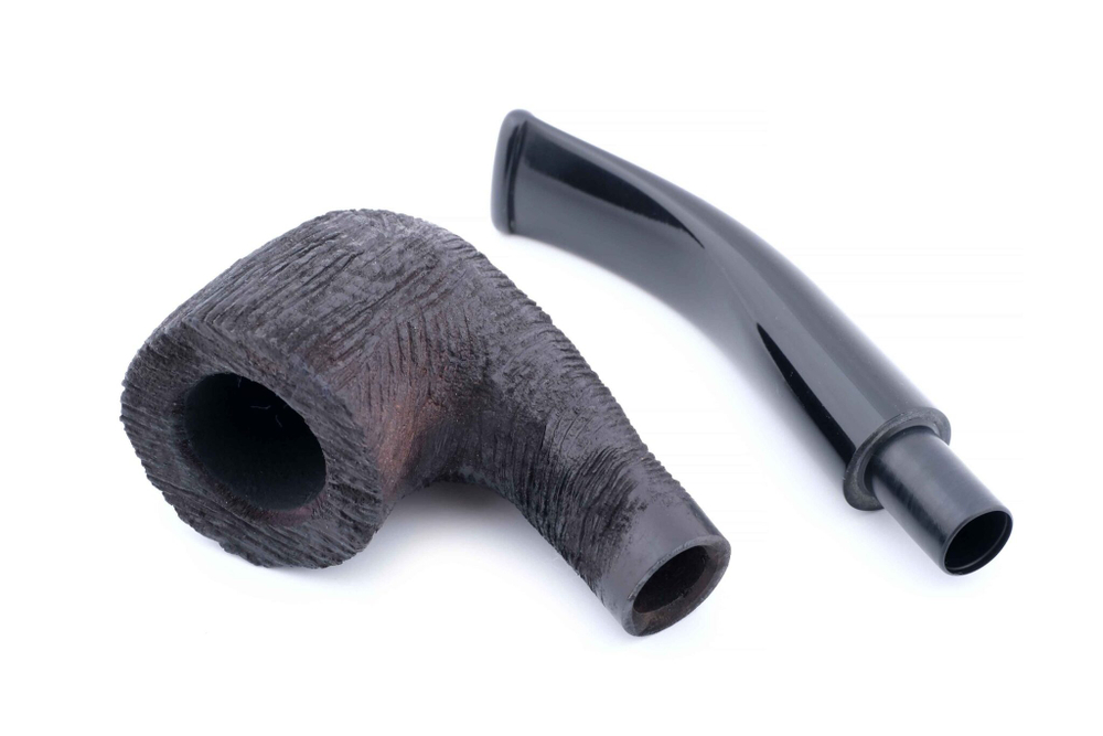 Трубка Barontini Raffaello Pettinata Black, Форма 104