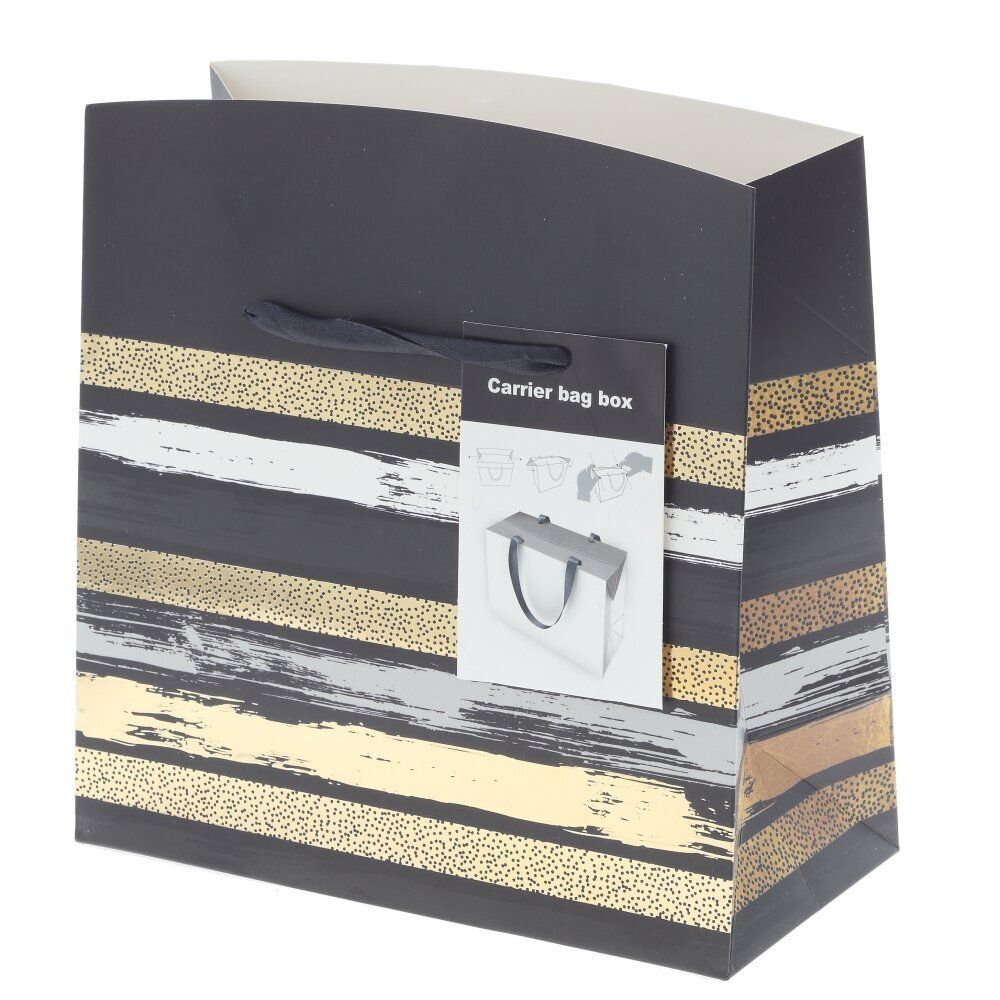 GAEM Пакет подарочный S (бумага 230г/м2, блок микс 12шт), L23 W11 H23 см, 4в.