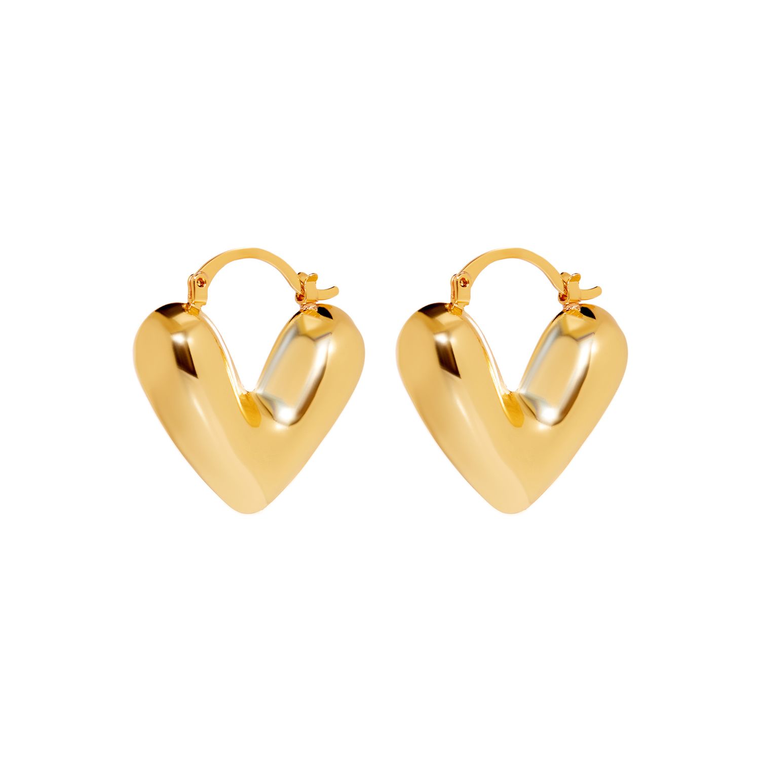 Серьги Chic Heart Earrings