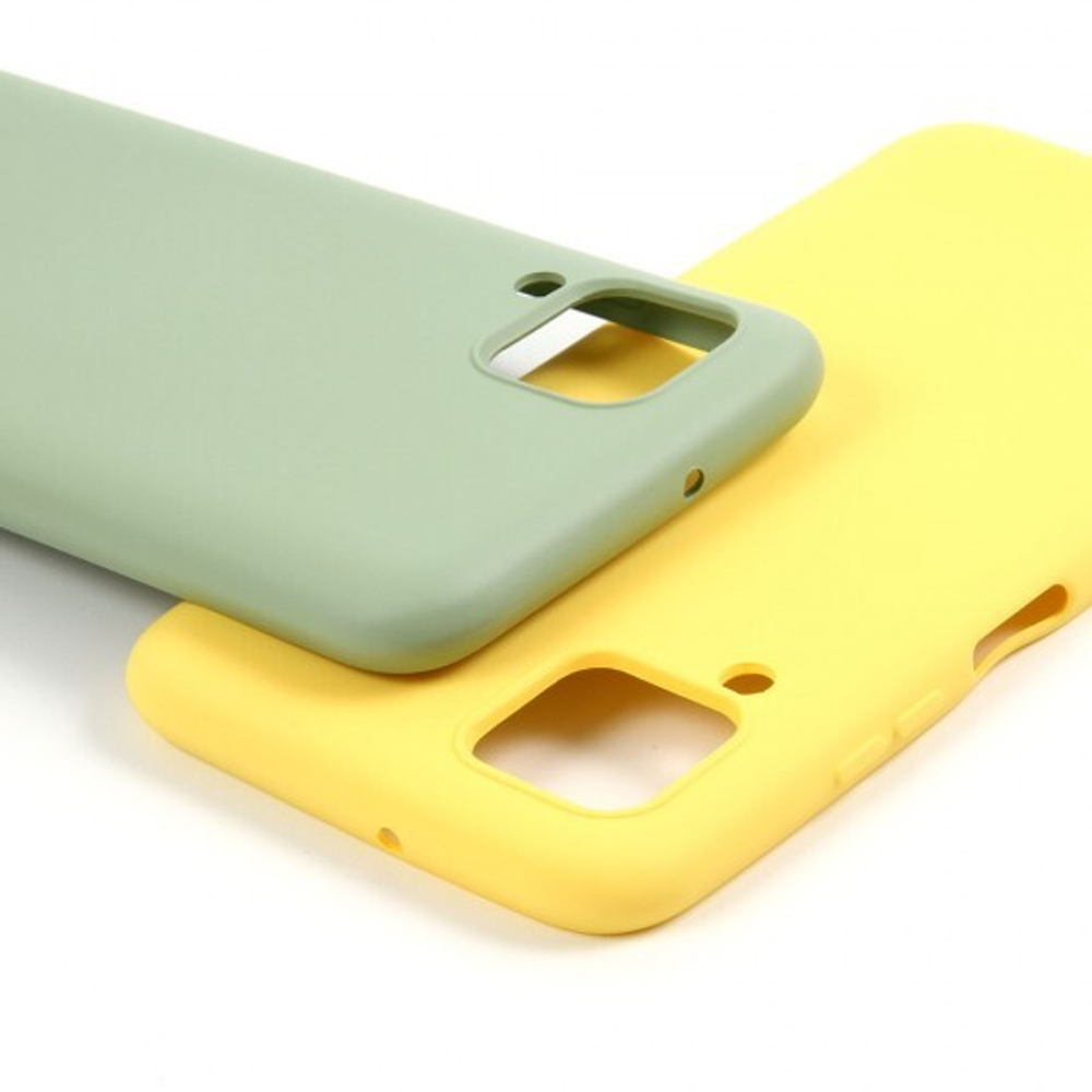 Панель Soft Touch для Huawei P40 Lite, 012065 Голубой