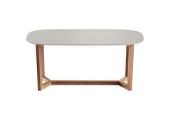 Стол обеденный Cross 2 180*90 см (дымка, бук)