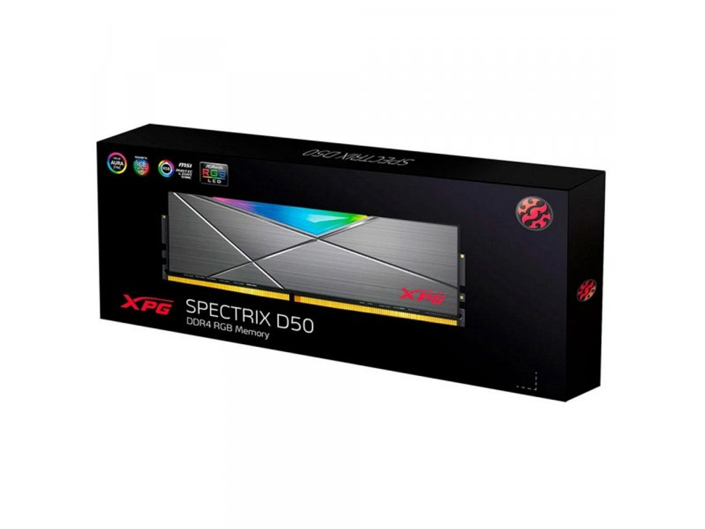 Оперативная память ADATA Spectrix AX4U320032G16A-ST50, DDR4 1х 32ГБ 3200 МГц, DIMM, RTL