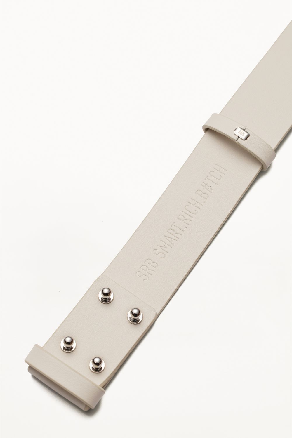 ШИРОКИЙ РЕМЕНЬ НА КОБУРНЫХ КНОПКАХ SELFMADE MILK