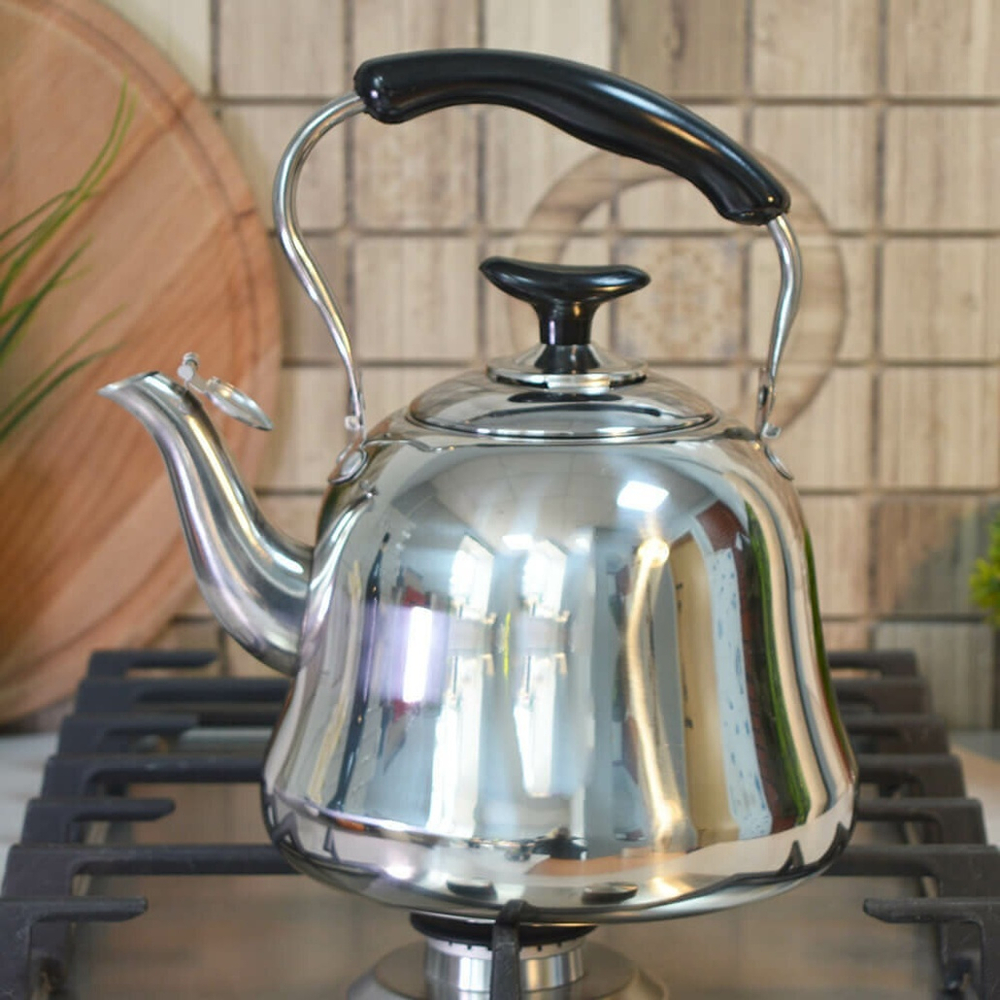 Чайник заварочный 2л металлический без фильтра
