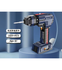 Конструктор RCM шуруповерт (1026 деталей)
