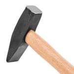 Молоток слесарный, 700 г, квадратный боек, деревянная рукоятка Sparta, 102135