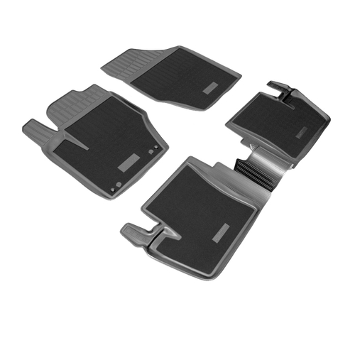 Ковры в салон Norplast/Unidec для Citroen C4 в кузове N SD (2013-)Полиуретан,Черный, арт.NPA11-C64-350-CM