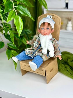 Кукла LAMAGIK мягконабивная  28см Gestito (10003)