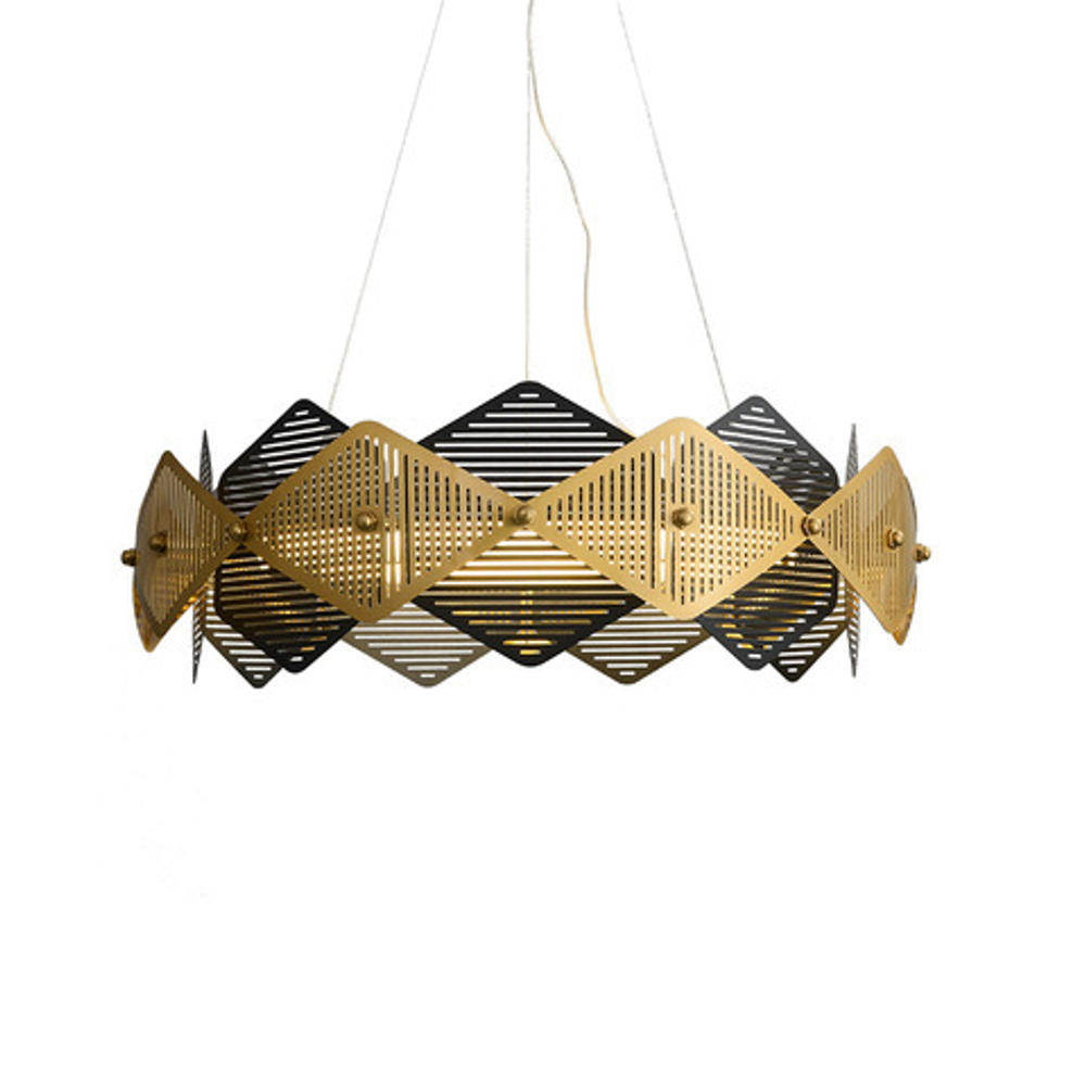 Pendant design lamp Skrit  ( Gold+Black )