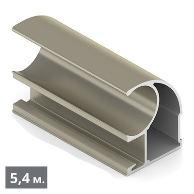 ЭКО Вертикальный профиль C (5,40 м) шампань матовая (AL) (AE0704) Aristo (Акция)