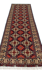 Afghan Beljik Carpet 95 x 395 см