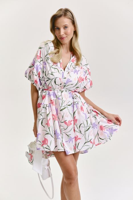 ПЛАТЬЕ ДАЙВИ ЦВЕТОЧНЫЙ ПРИНТ