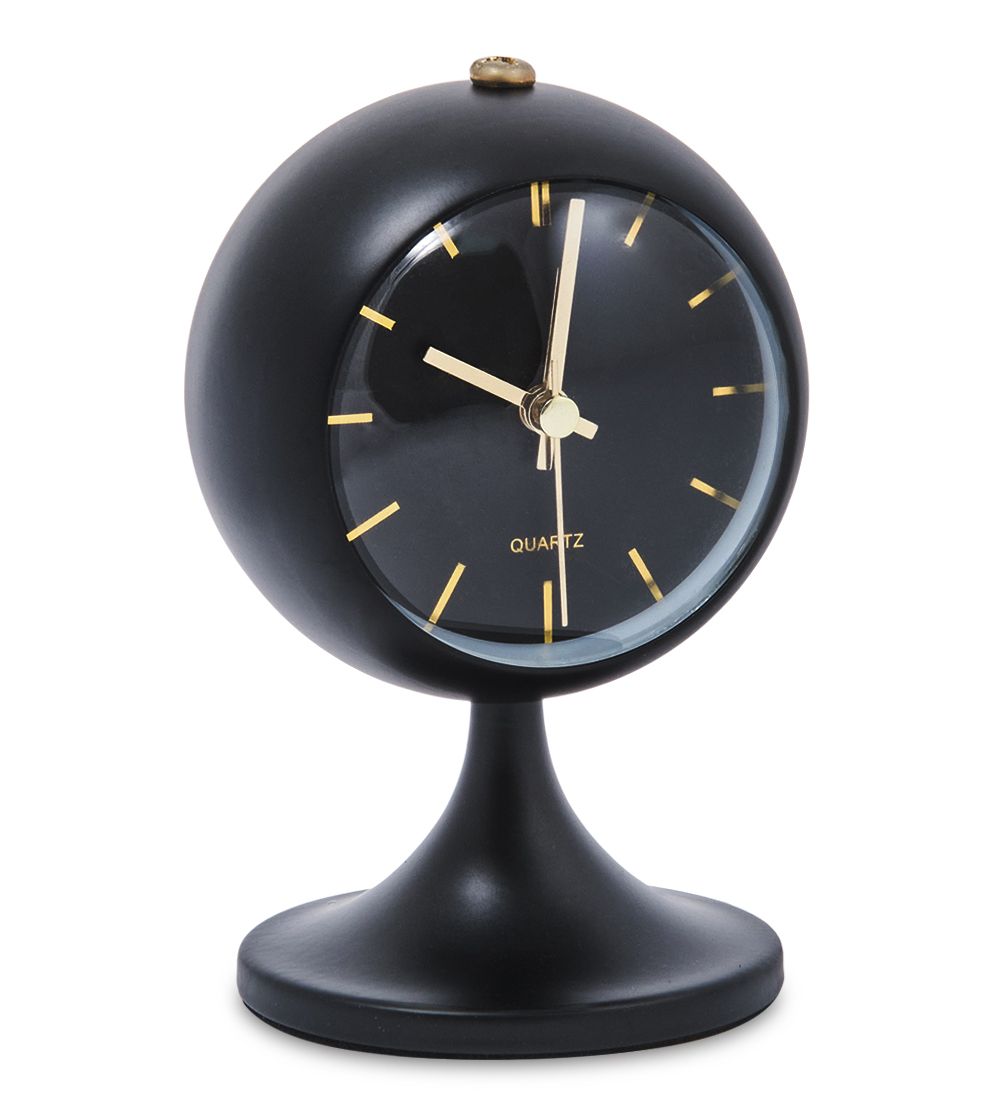 GAEM Art CL-72/2 Будильник «Шар» черный