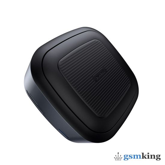 Baseus Mate Docking Type-C Mobile Phone Intelligent HUB Expanded Socket (high configuration) Deep Gray CAHUB-S0G