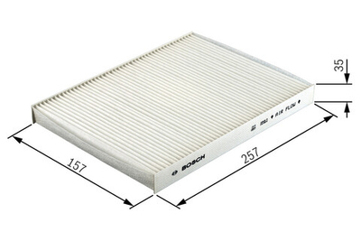 BOSCH - 1987432327-BOC - Filter, cabin air
