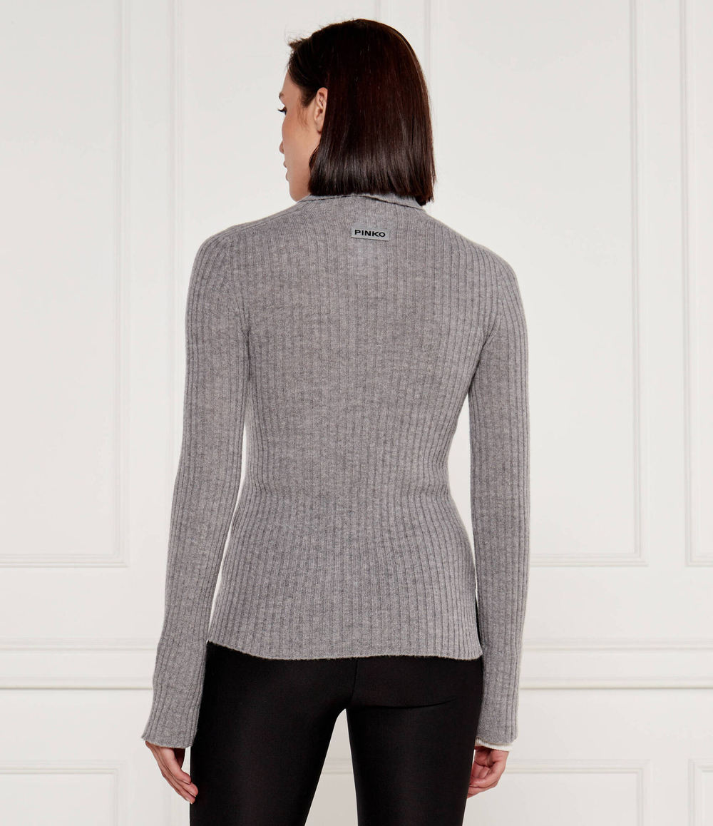 Хлопковый свитер kanaani Pinko - серый(104344 A278)