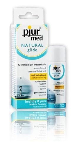 Нейтральный лубрикант на водной основе Pjur MED Natural glide, 30 ml