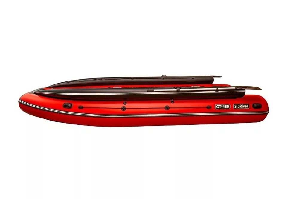 Лодка ПВХ SIBRIVER GT-480 Jet с фальшбортом