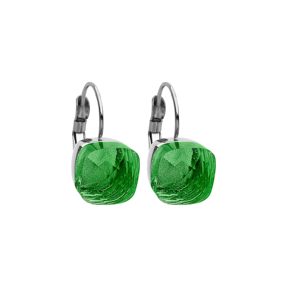 Серьги Qudo Firenze peridot 304156 G/S