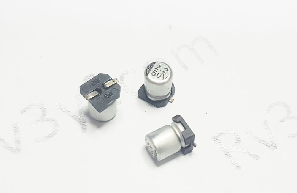 ЧИП Конденсатор 2,2 мкф 50В (2.2uF, 50V)